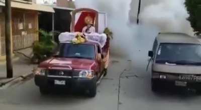 Two guys go boom
