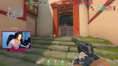 Rank: Valorant - 4 ghost one taps by an Italian ciuf ciuf