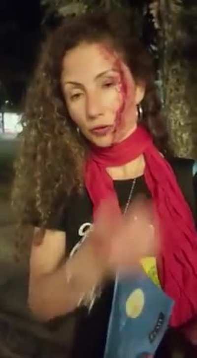 Relato da jornalista da CNN espancada