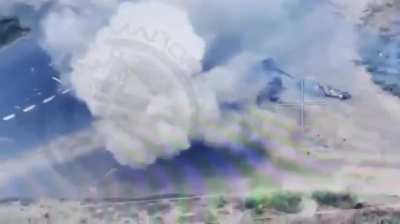 Pinned down UAF forces come under fire. Kursk 