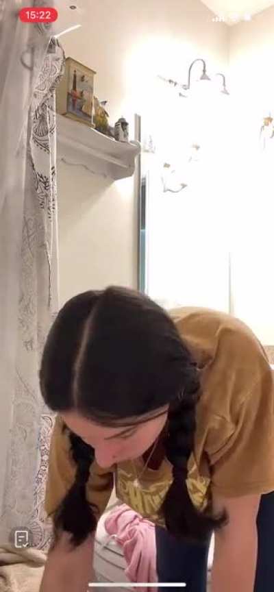 Washing her baby