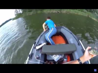 Great idea taking your iPad on a fishing trip