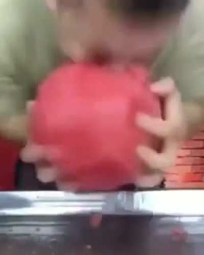 Gotta love that watermelon!