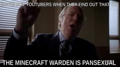This is the moment where Warden become Pansexual