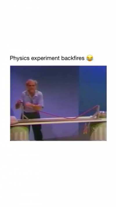 His whole life's study down the drain
