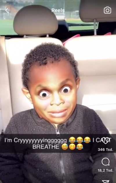 This is the best filter hahaha 😂