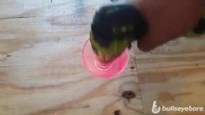 Laser guide sight for drills.