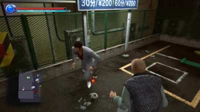 Kiryu is a legendary soccer player