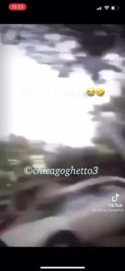 Only in Chicago 😂