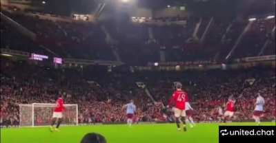 This angle of Garnacho’s assist
