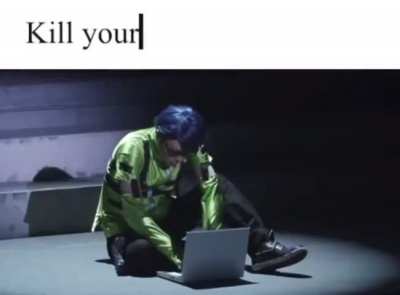 Jin being based as always