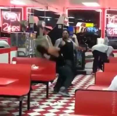 Mans got whacked