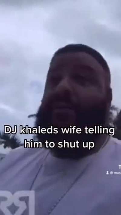 DJ khaled's wife did not like the support lol