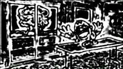 Wario accidentally sets off an antimatter bomb while eating curry and gets sucked into a black hole