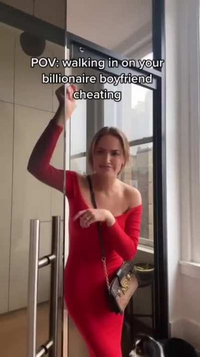 Waking in on your BF cheating