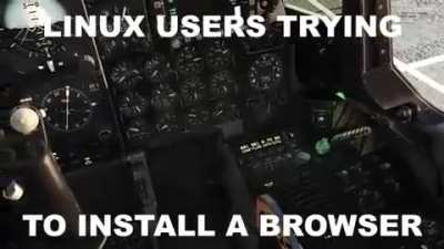 Linux users trying to install a browser