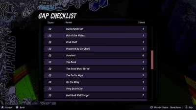Here’s proof that I did complete all of the gaps yet the game won’t let me claim the reward