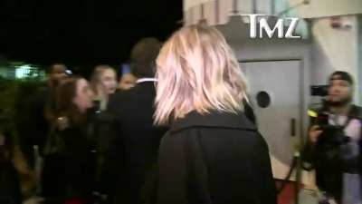 Taylor Swift in a tube top at Drake's party (2016) (video)