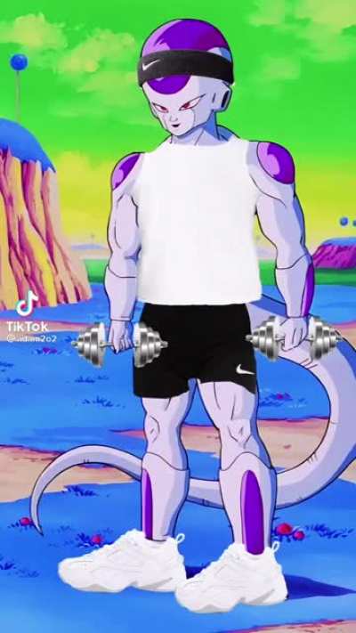 Frieza at the gym