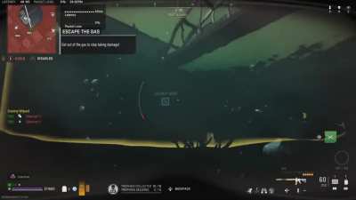 Being underwater is just too overpowered lol