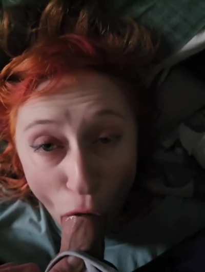 Use my mouth as a fleshlight and I'll gag up your cum 🥵