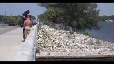 2 men help crippled friend see the ocean for the first time. (Uplifting)