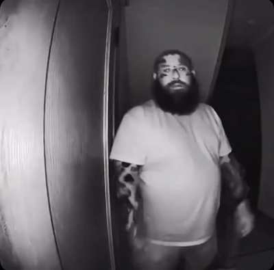 He’s in the walls