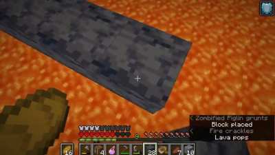I fell into lava 3 times in my hardcore run.