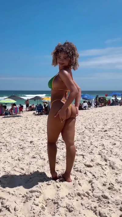 Back on the beach