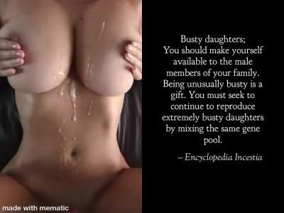 Busty daughters 