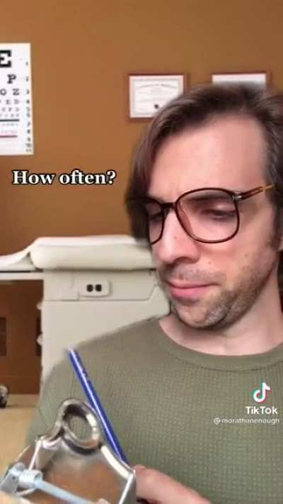 So how often?