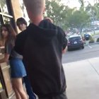 Flirting with someone’s Gf in their face is not a good idea