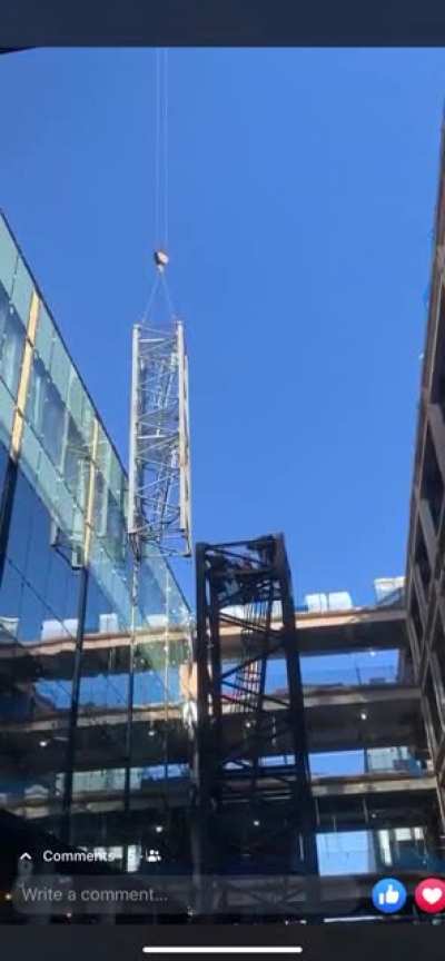 Incompetent crane operator, just keeps getting worse