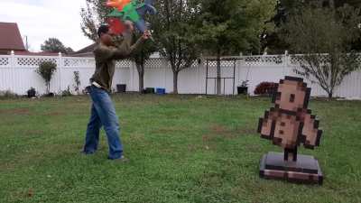 My horseman's blade in action for Halloween