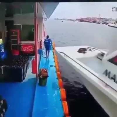 Just walking along..