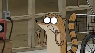Se chingaron al Rigby :(