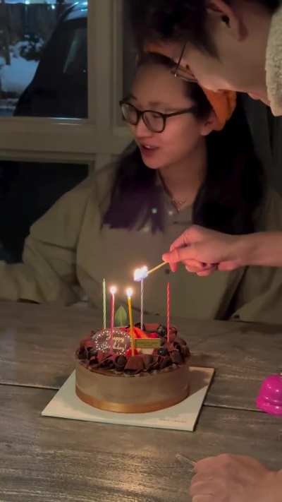 Birthday burns