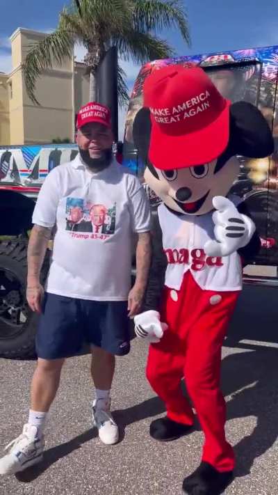 MAGA Mickey is on tour