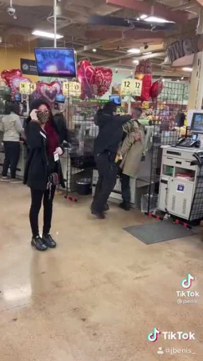 All this over a mask