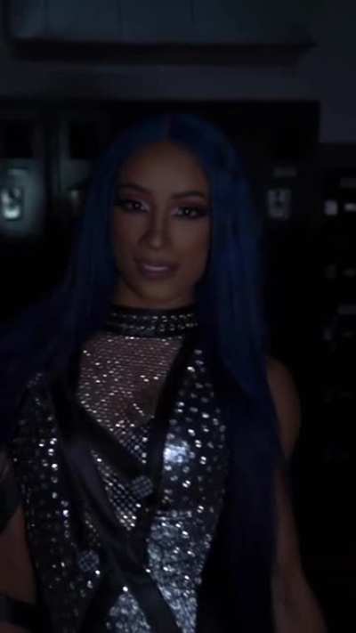 Sasha banks is back 💙💙