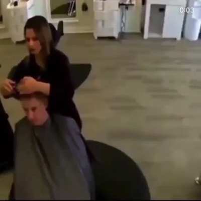 He need that fresh cut