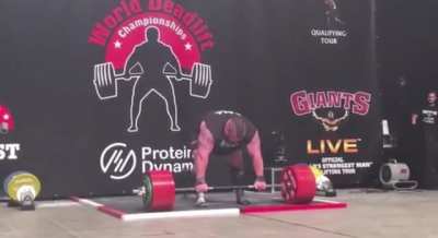 Eddie halls 500kg (1102 lbs) deadlift