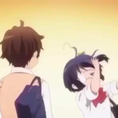 cute rikka moment