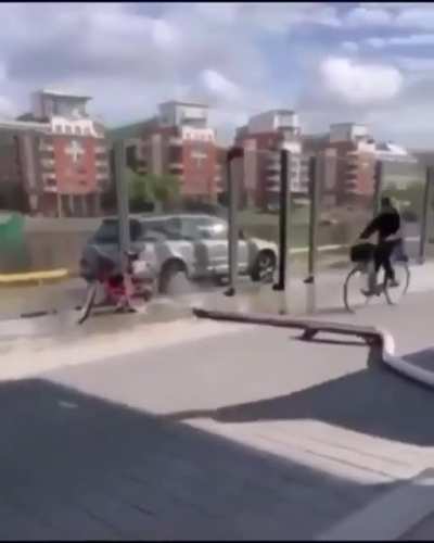 He's probably still going..