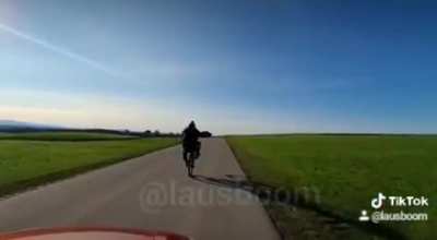 68 mph fast manual on a bike