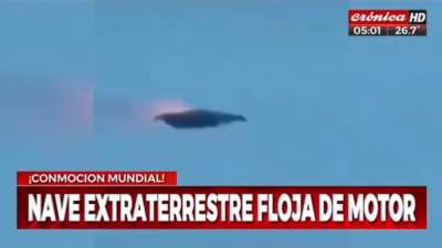 Los yankees asustados por los ovnis... Mientras tanto Crónica: