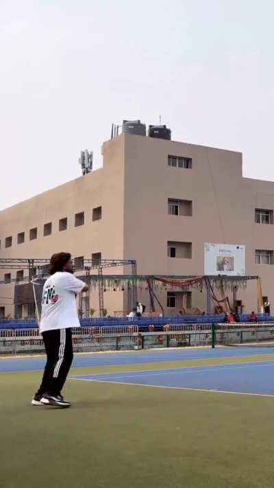 Sigma Thala doesn't give a f about social media propaganda. Pulls out a new pairs of t shirts and comfortable bottoms to play tennis everyday. Cry more ,Thala be hustling and winning regardless MFS !!! 🥰😮‍💨🤣🤣🦁