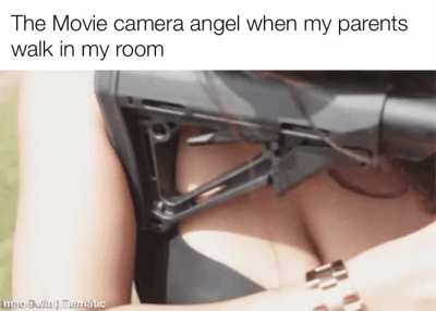 Mom dad I can explain this is an action movie