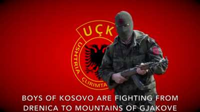 Kosovo war morale booster.