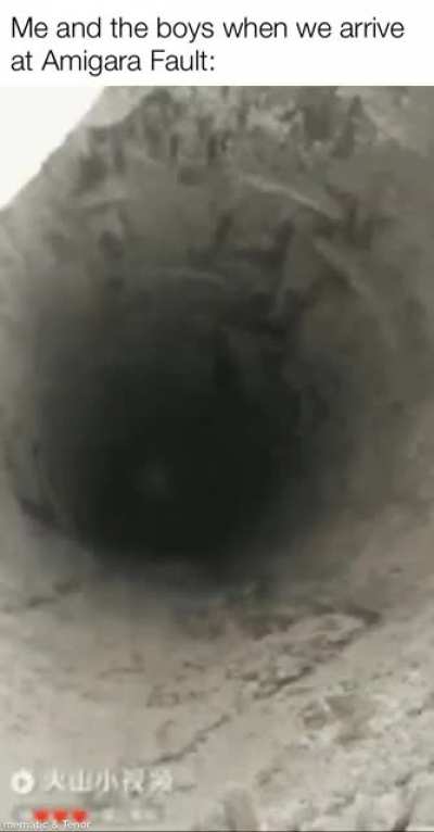 “It’s almost like… this hole was made for me”